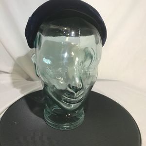 Vintage 1930 Beresford Blue Pillbox Womens Hat